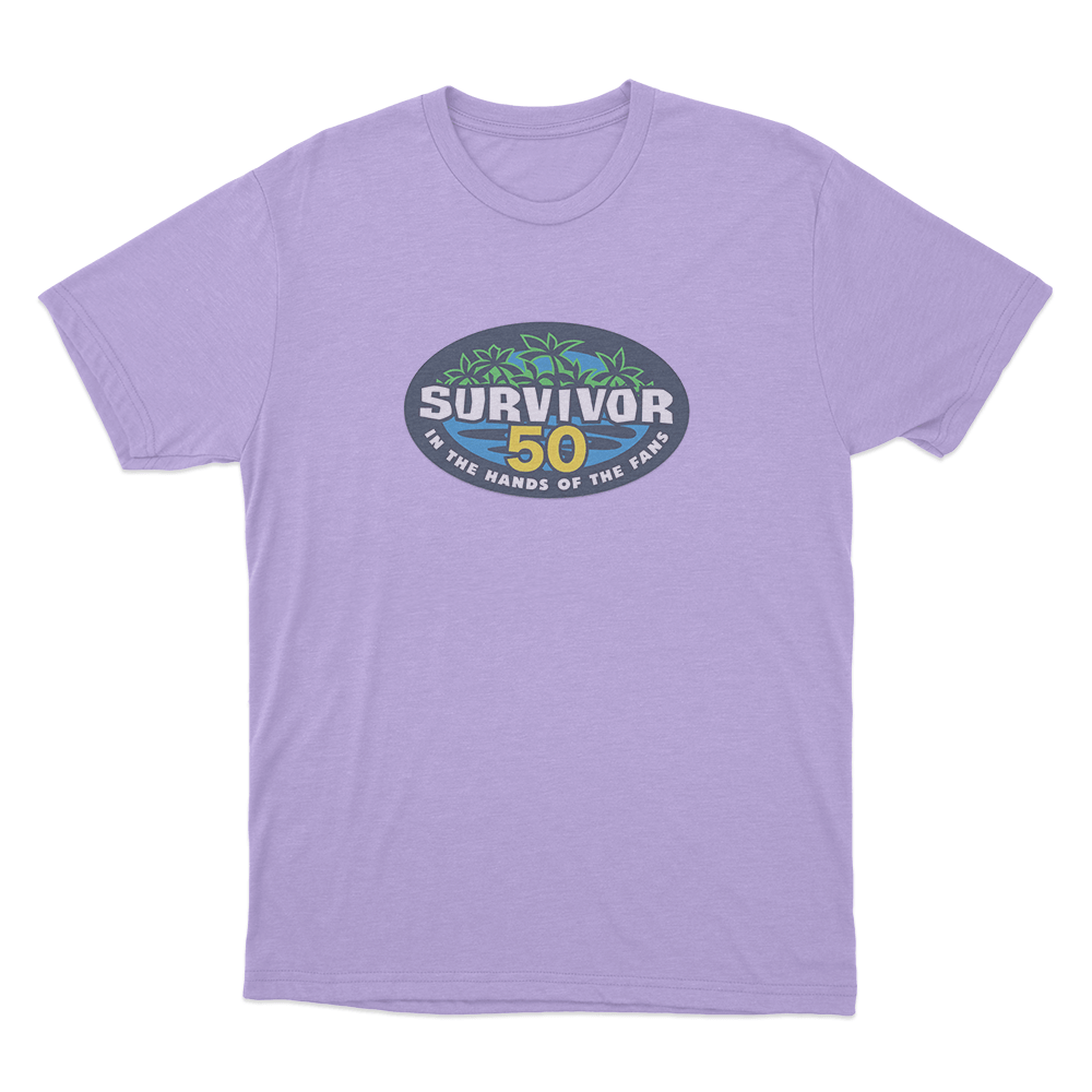 Survivor 50 Logo Unisex T Shirt Purple Survivor 50 Logo Unisex T Shirt Purple
