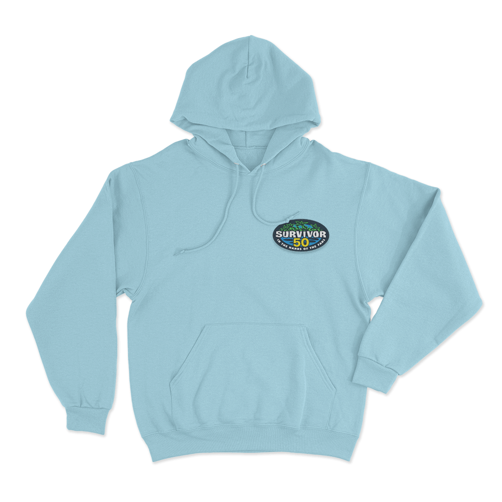 Survivor Logo Unisex Hoodie Sky Blue Survivor Logo Unisex Hoodie Sky Blue