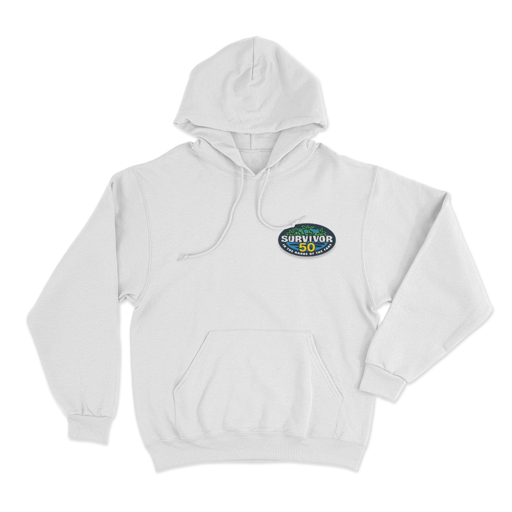 Survivor Logo Unisex Hoodie White Survivor Logo Unisex Hoodie White