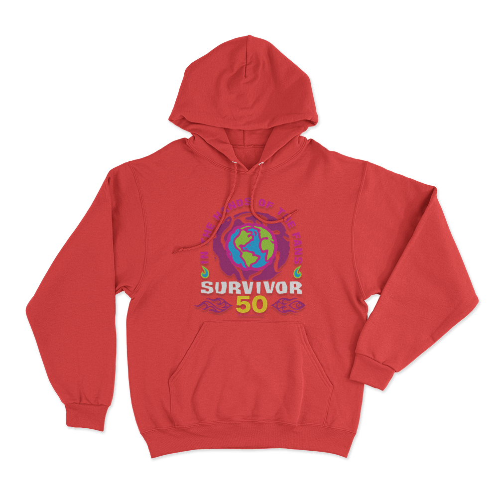 Survivor Vatu Tribe Unisex Hoodie Red Survivor Vatu Tribe Unisex Hoodie Red