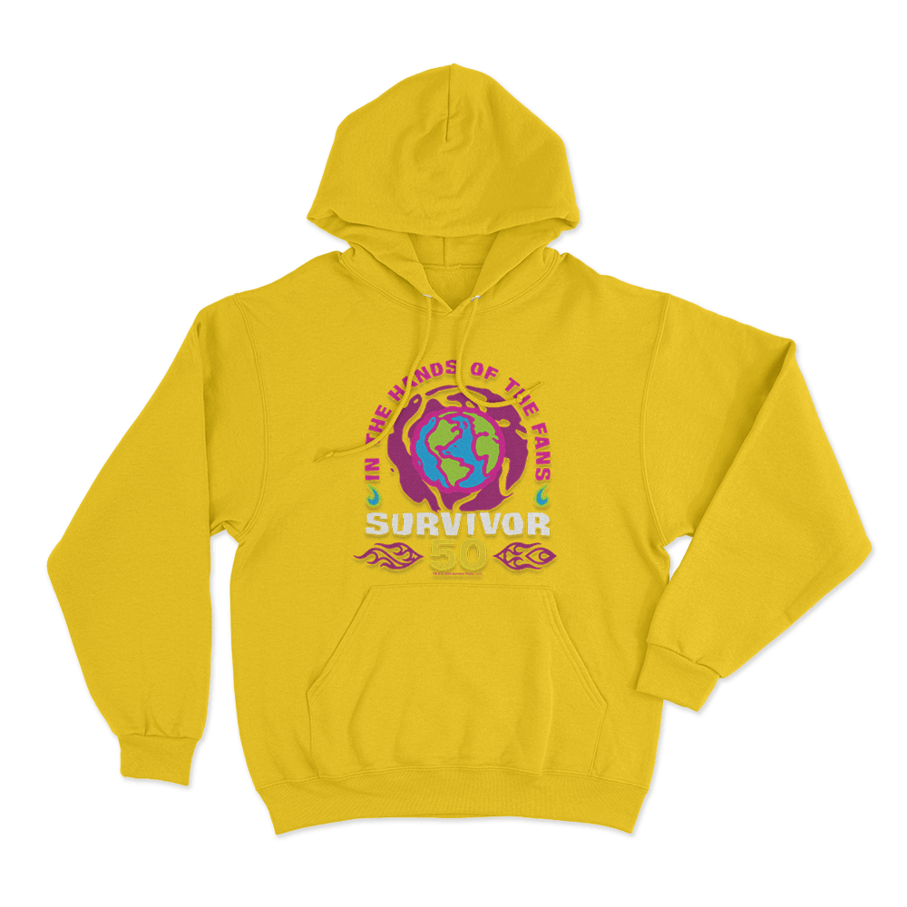 Survivor Vatu Tribe Unisex Hoodie Yellow Survivor Vatu Tribe Unisex Hoodie Yellow