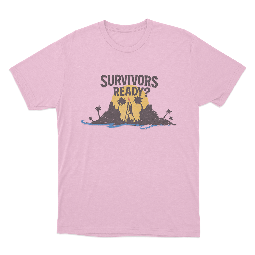 Survivors Ready Unisex T Shirt Pink Survivors Ready Unisex T Shirt Pink