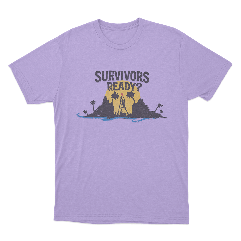 Survivors Ready Unisex T Shirt Purple Survivors Ready Unisex T Shirt Purple